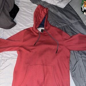 Essentials Men's Brick Red Hoodie